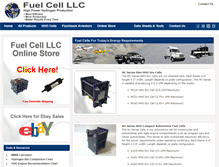 Tablet Screenshot of fuelcellllc.com